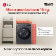 Ahora puedes lavar 16KG HouseFit
